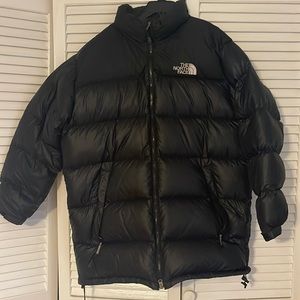 Mean Large Hommes Grands Black Puffer Jacket